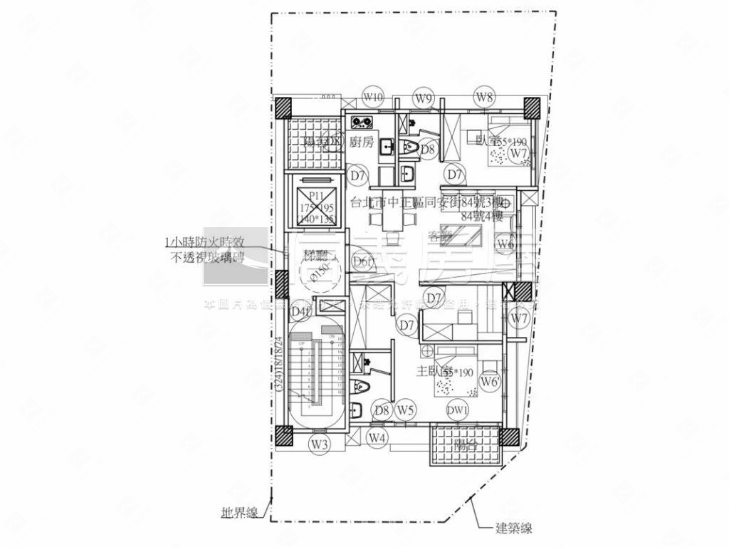 紀州同安全新落成７Ｆ房屋室內格局與周邊環境
