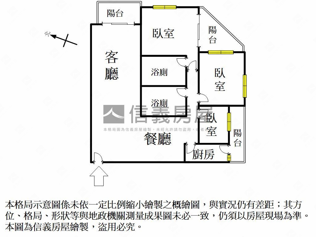 文化中心國泰廣場三房平車房屋室內格局與周邊環境