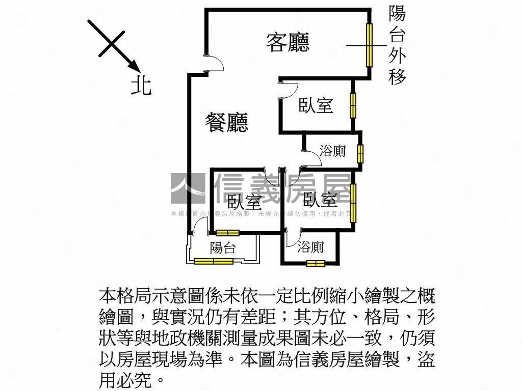宜雄翔耀稀有景觀３房車位房屋室內格局與周邊環境