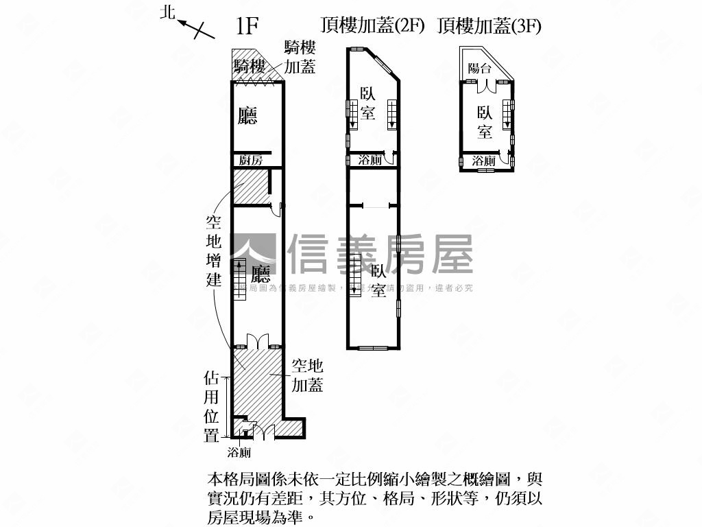 民權前後路老宅店面房屋室內格局與周邊環境