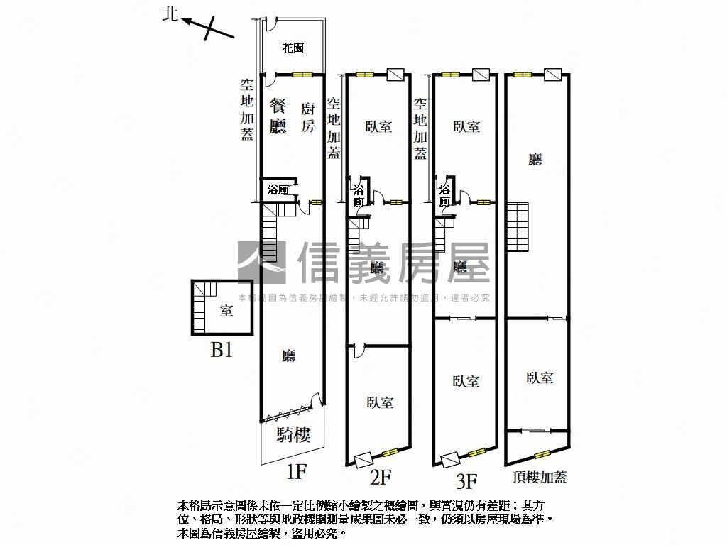 瑞隆商圈正街稀有透天房屋室內格局與周邊環境