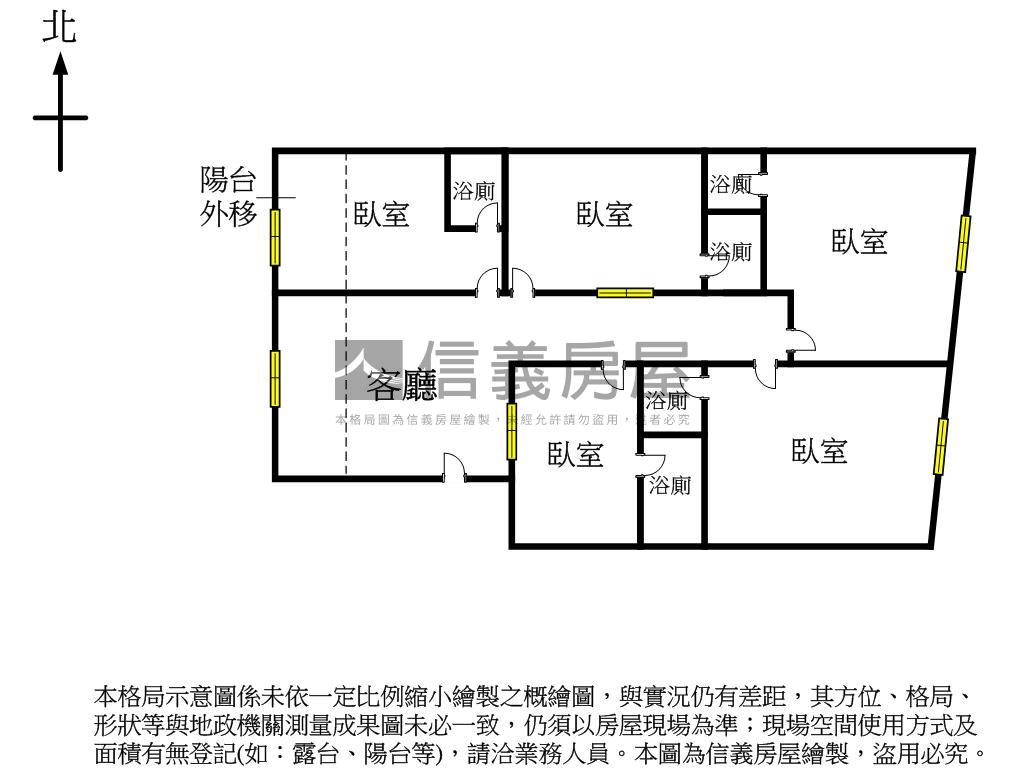 金龍明鑛大樓文心高工房屋室內格局與周邊環境