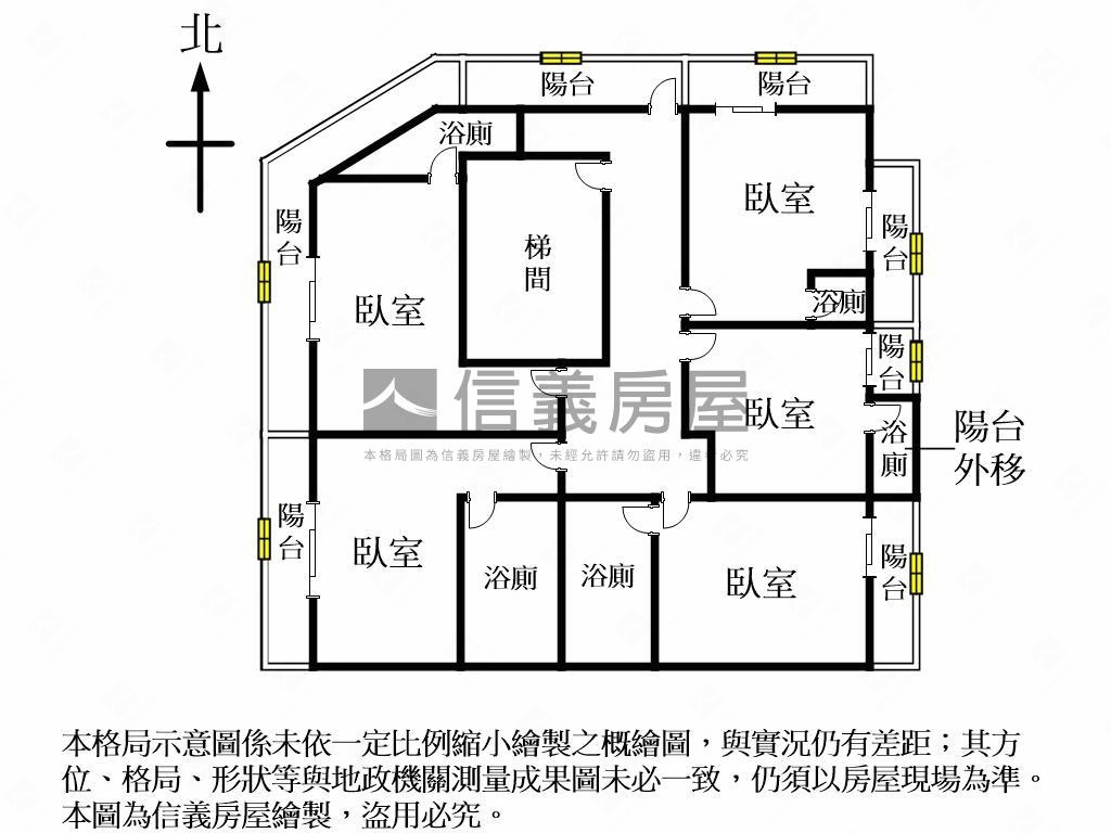興大整層收租５套房屋室內格局與周邊環境