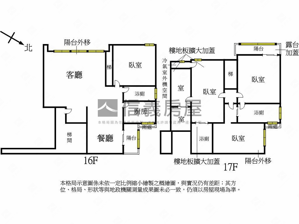 景觀紅綠樓中樓美屋房屋室內格局與周邊環境