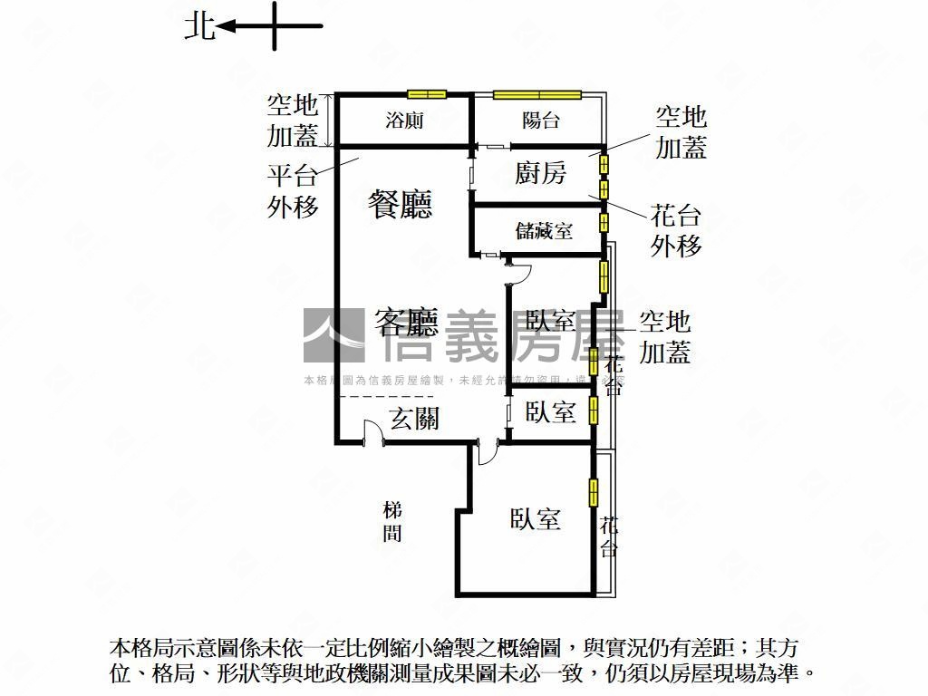 南七期捷運旁大三房附車位房屋室內格局與周邊環境