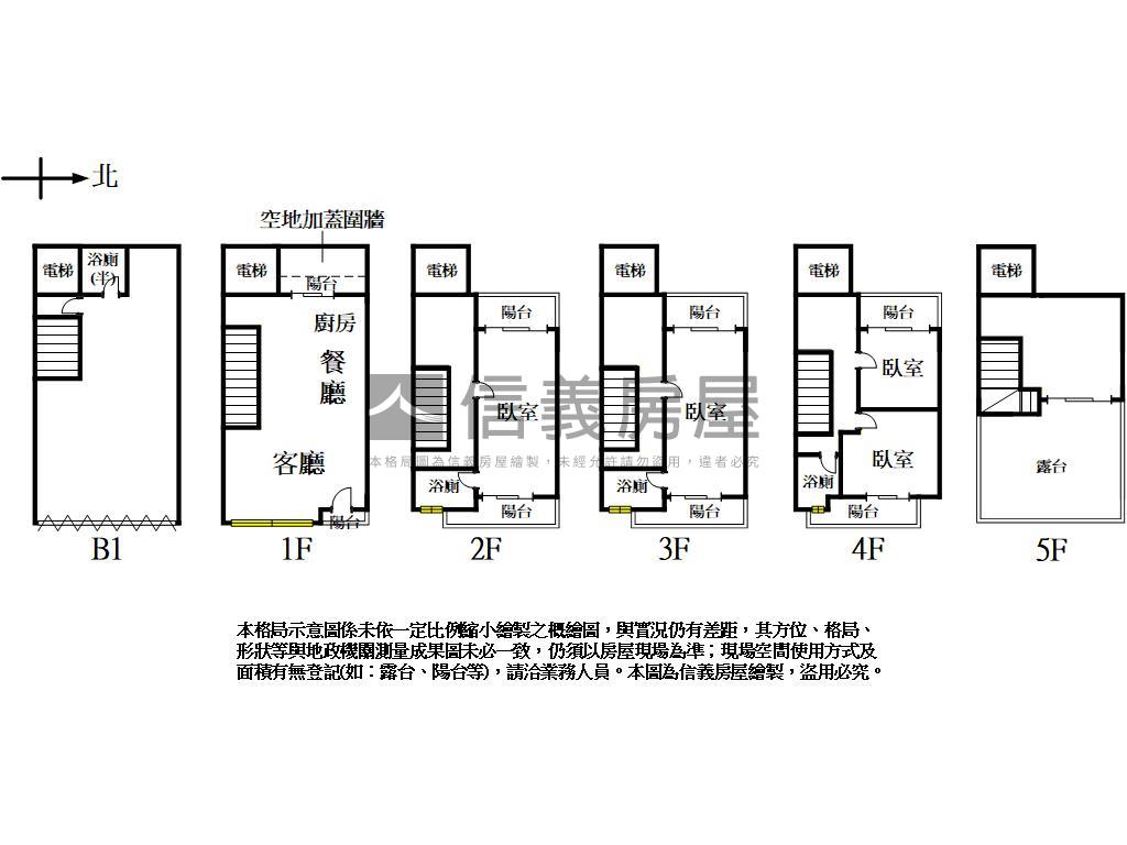 君臨大美．電梯別墅房屋室內格局與周邊環境