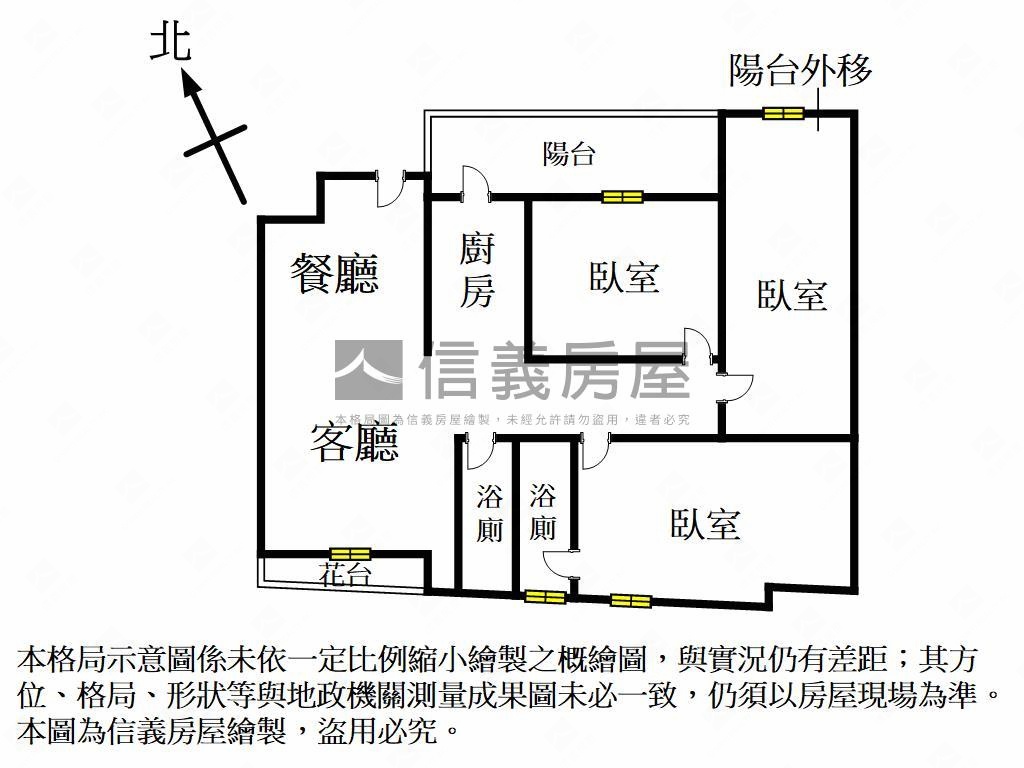 永信建設景觀三房車位房屋室內格局與周邊環境