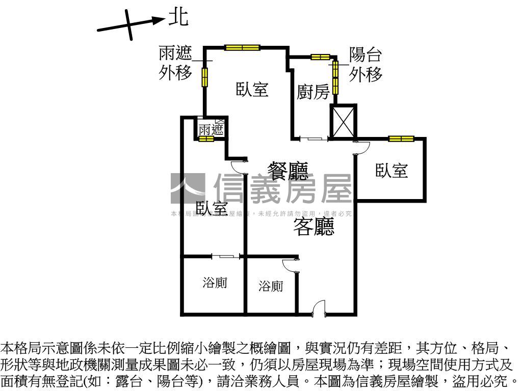 台北灣觀海‧橋映無界海房屋室內格局與周邊環境