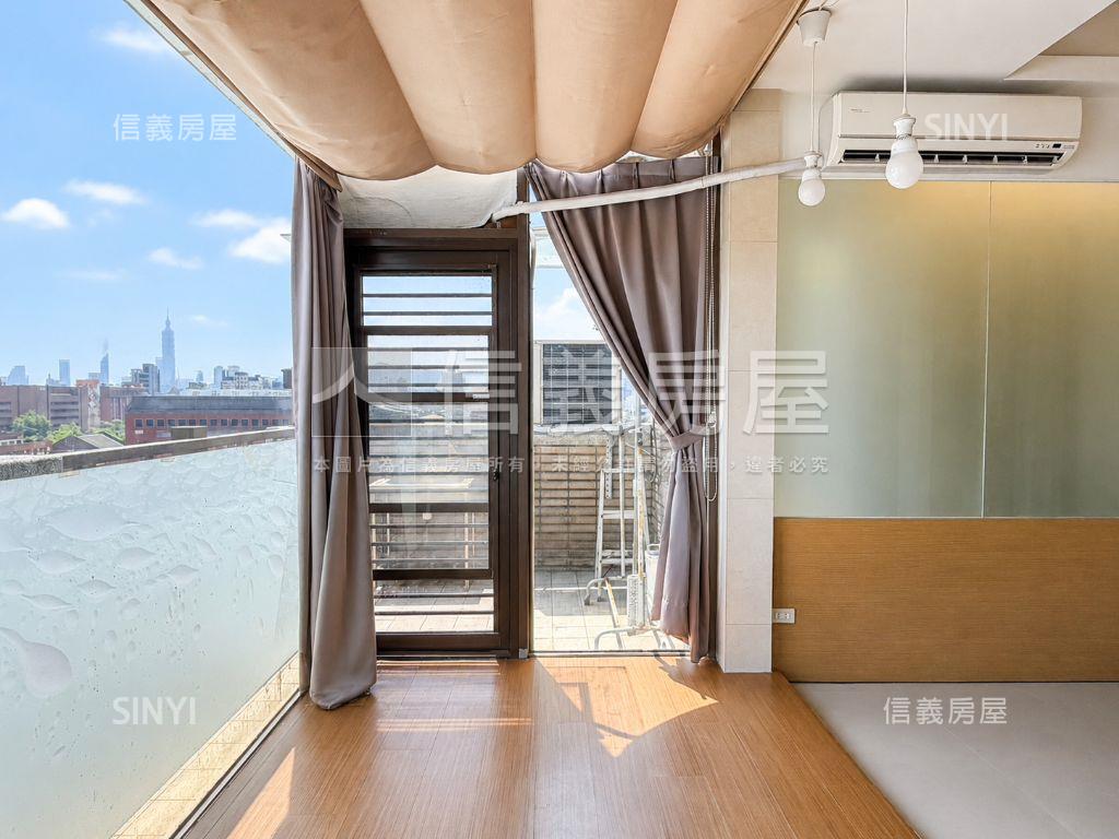 古亭大安晶華頂樓露臺戶房屋室內格局與周邊環境