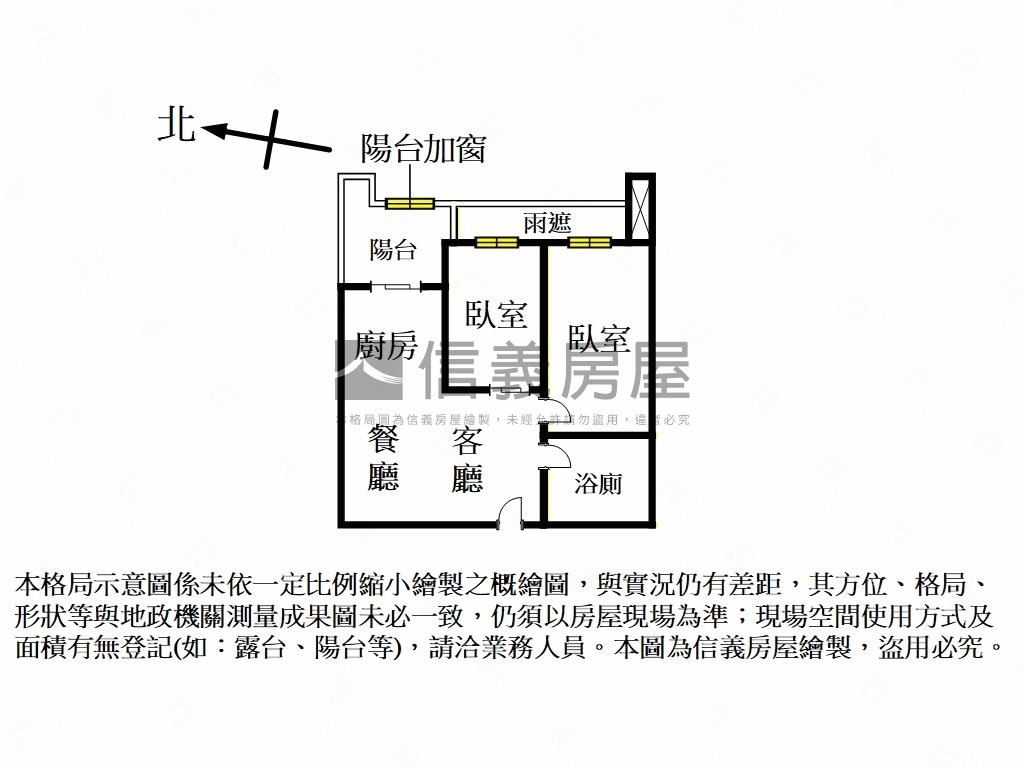 翔譽天心方正高樓兩房車位房屋室內格局與周邊環境