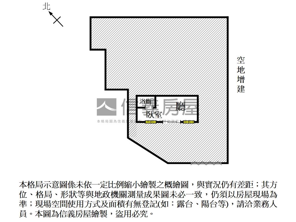 山上區公所旁土地房屋室內格局與周邊環境