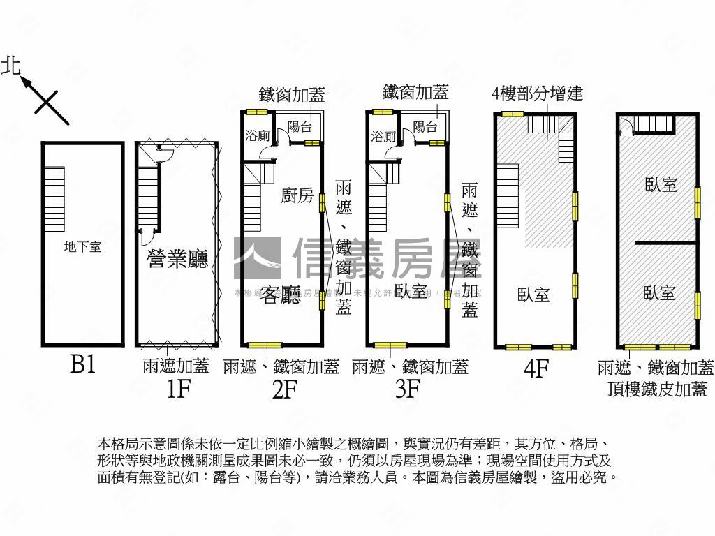 瑞豐商圈正市場透天金店房屋室內格局與周邊環境