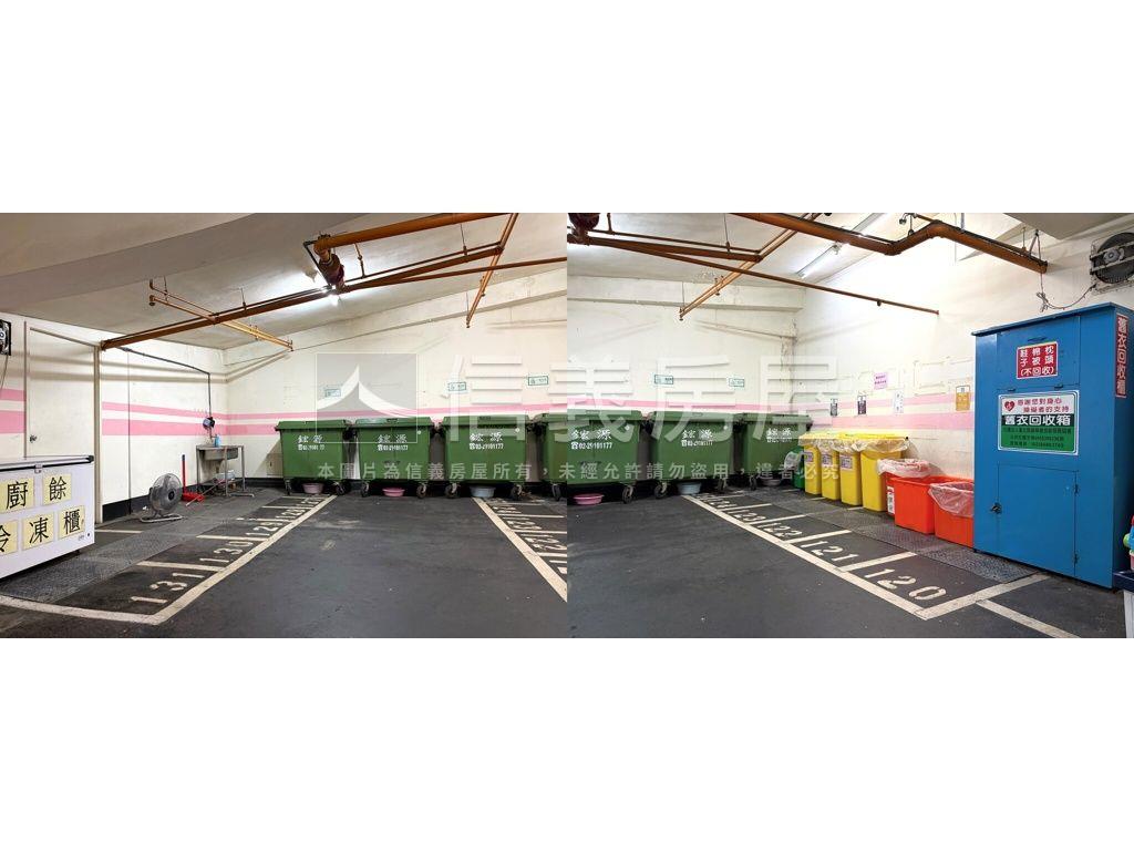 中正香榭鋼骨庭院三房坡平房屋室內格局與周邊環境