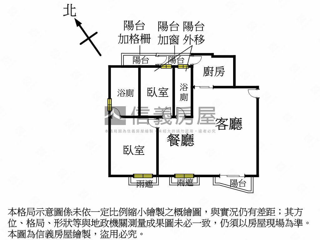 觀市政朝南裝潢視野雙平車房屋室內格局與周邊環境
