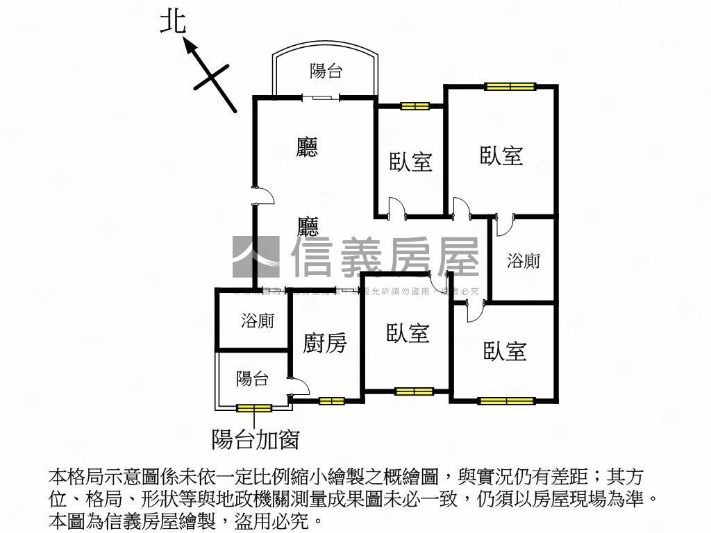 專任仙境四房車位房屋室內格局與周邊環境