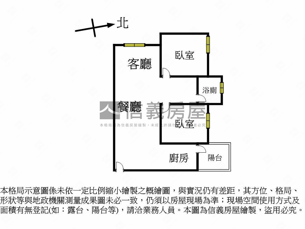 近興大全新未住２房車位房屋室內格局與周邊環境