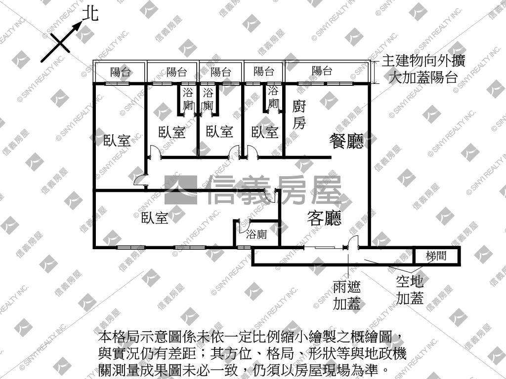 南天母大５房龍來悠活房屋室內格局與周邊環境