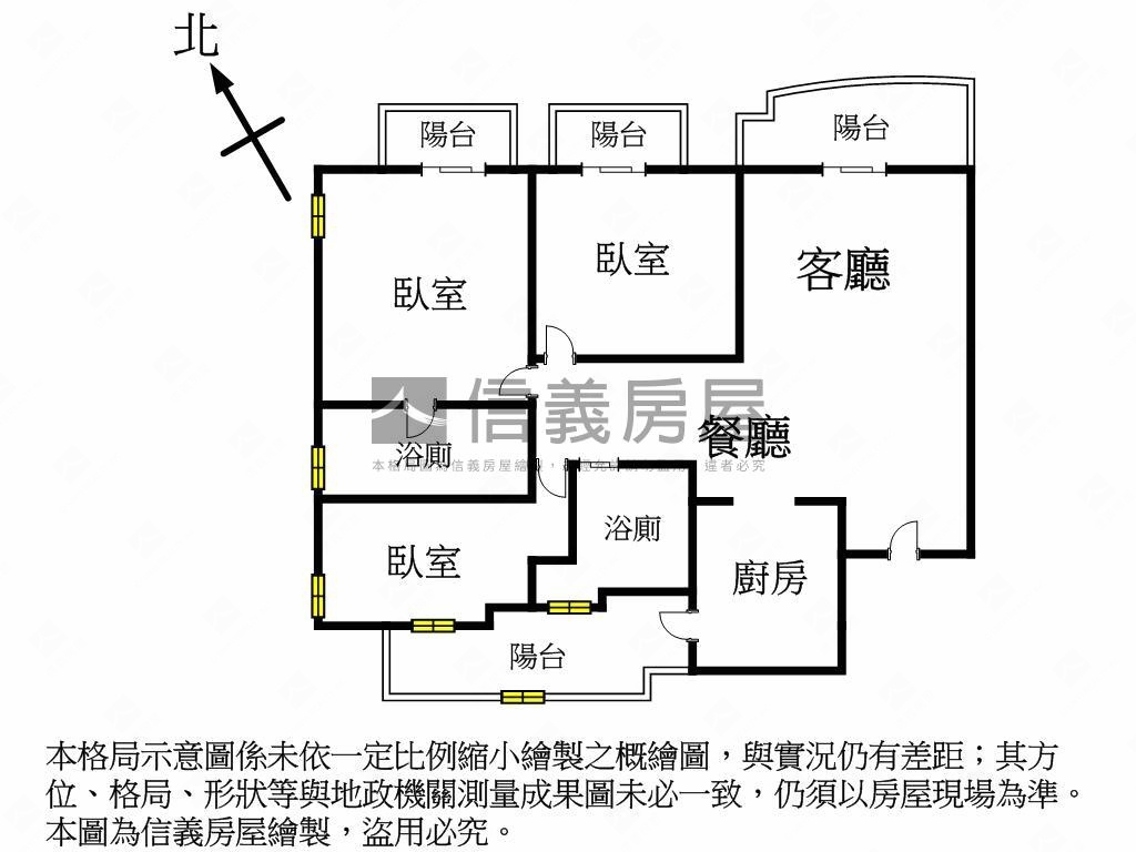 專任時光織錦裝潢三房平車房屋室內格局與周邊環境