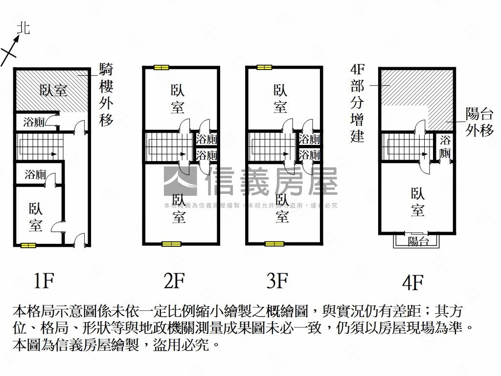 新市宿舍透天房屋室內格局與周邊環境