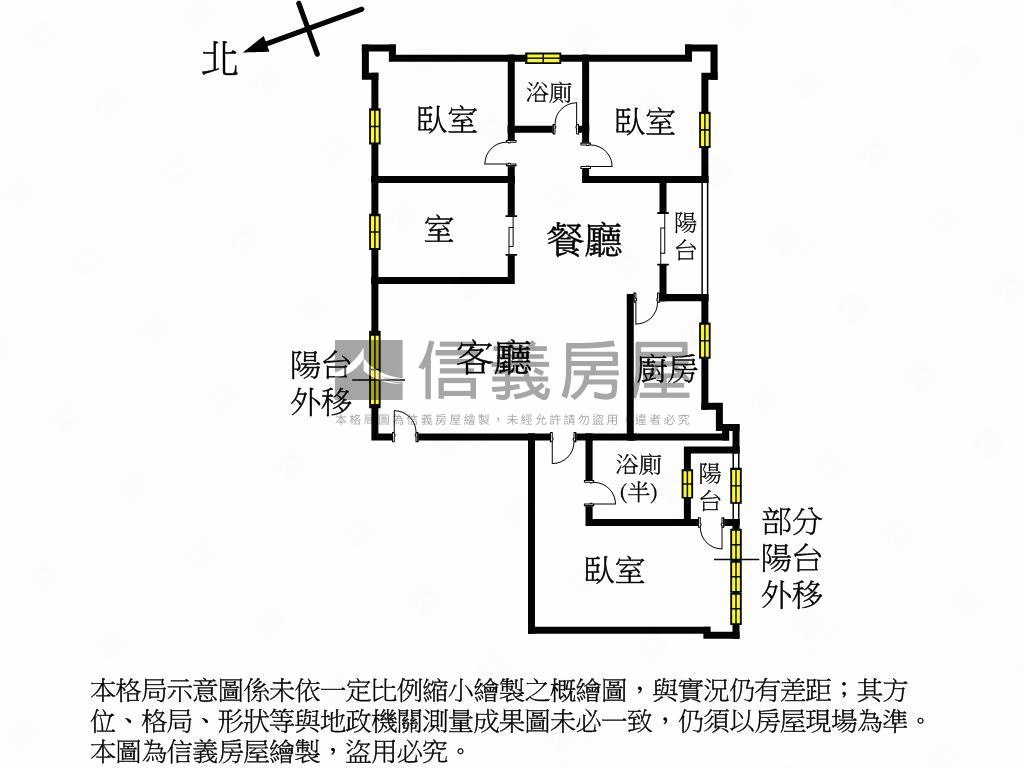 專約獨賣明水路採光樂屋房屋室內格局與周邊環境