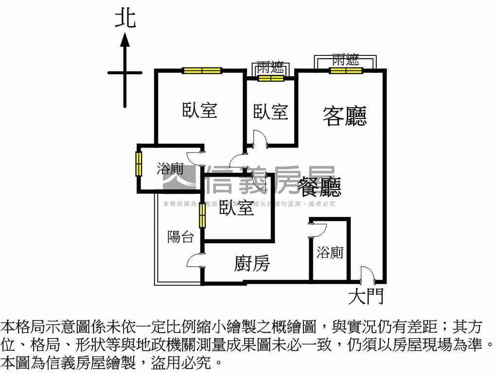 Ｐａｒｋ１８８景觀３房房屋室內格局與周邊環境