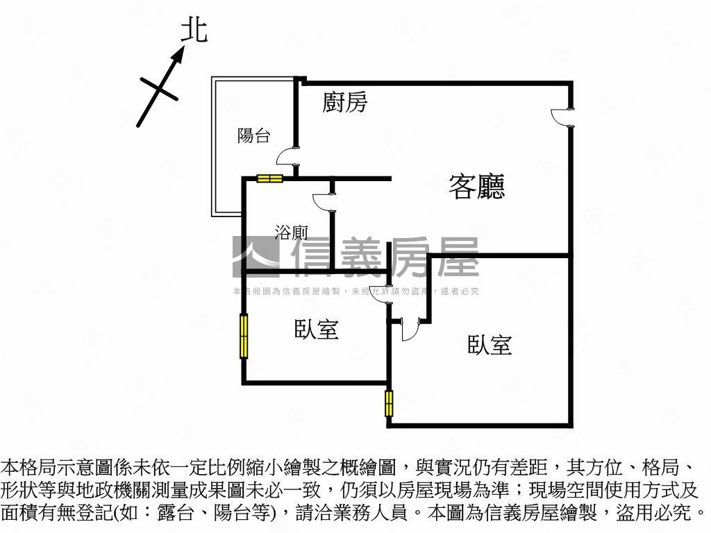 棋琴文合苑成家美兩房房屋室內格局與周邊環境