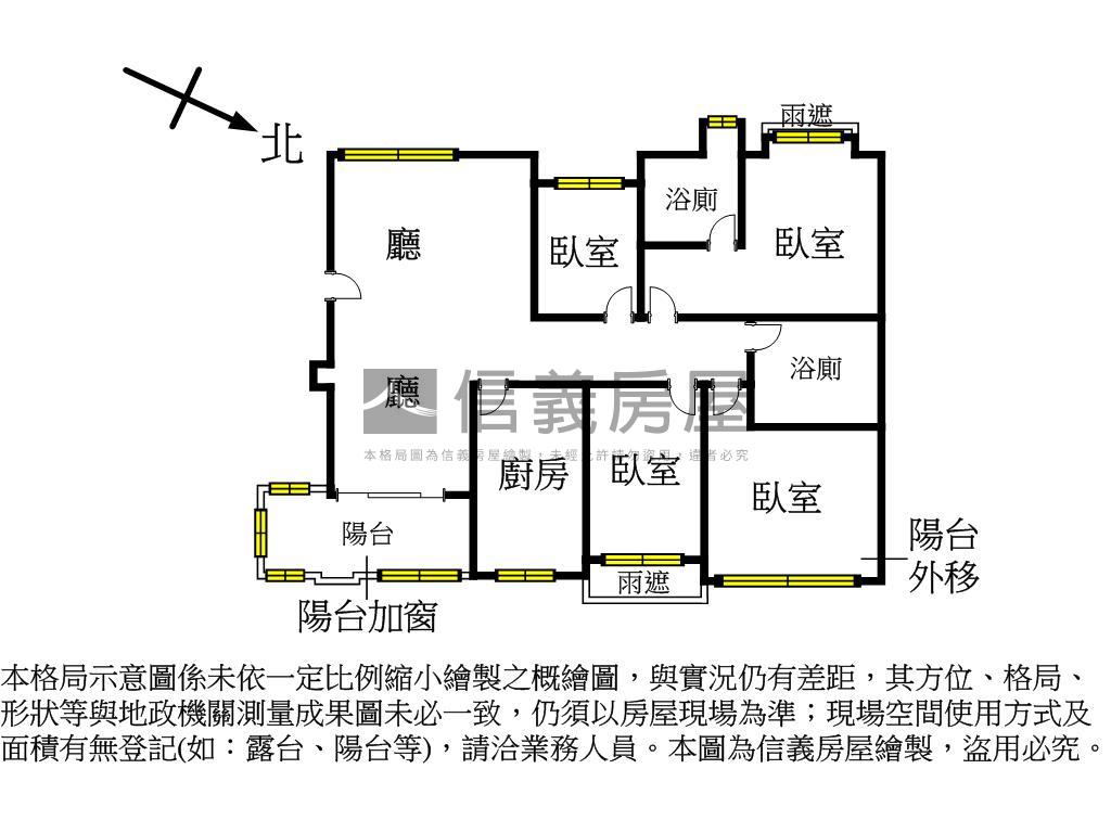 未來捷運巴黎香榭四房房屋室內格局與周邊環境