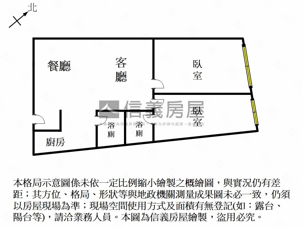 【建興學區】精美兩房房屋室內格局與周邊環境