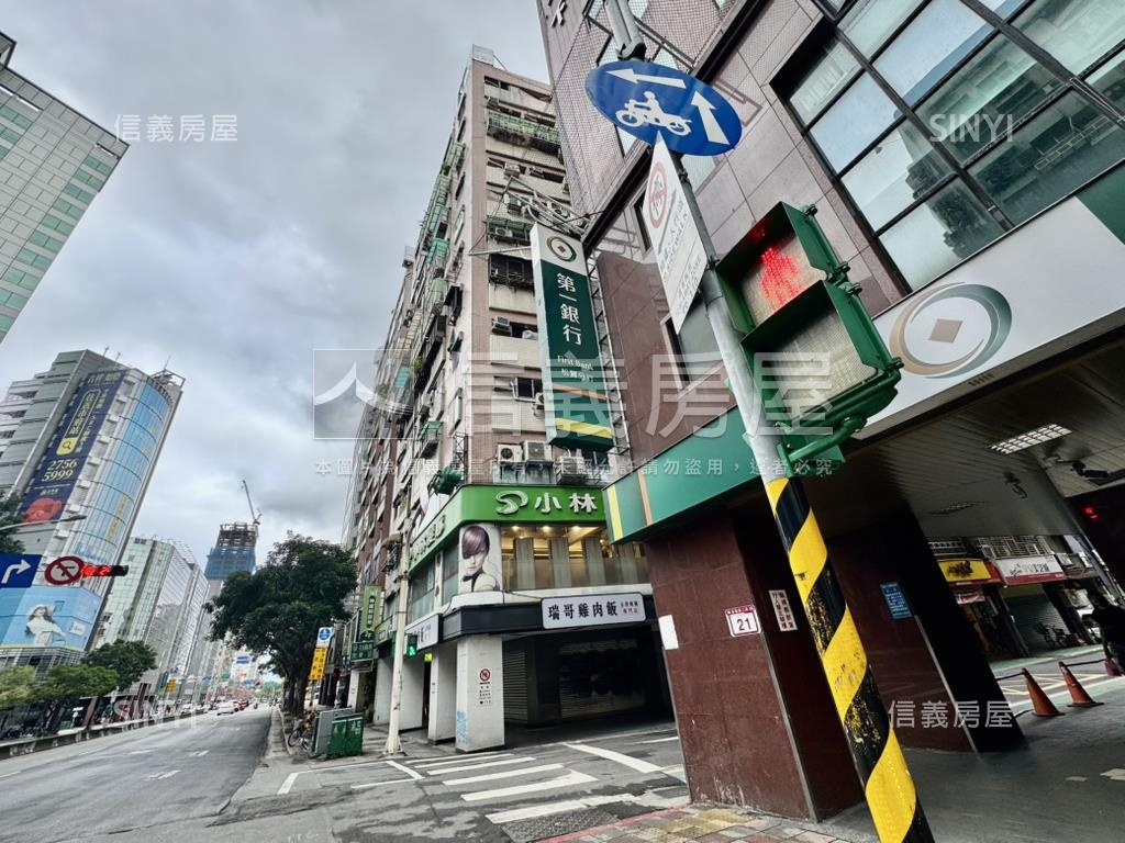 正基隆路三角窗銀行金店房屋室內格局與周邊環境