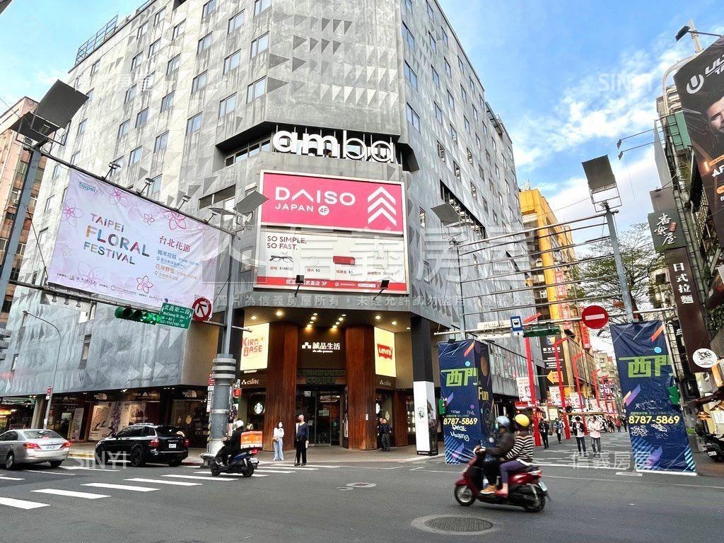 西門町美國街金店面房屋室內格局與周邊環境