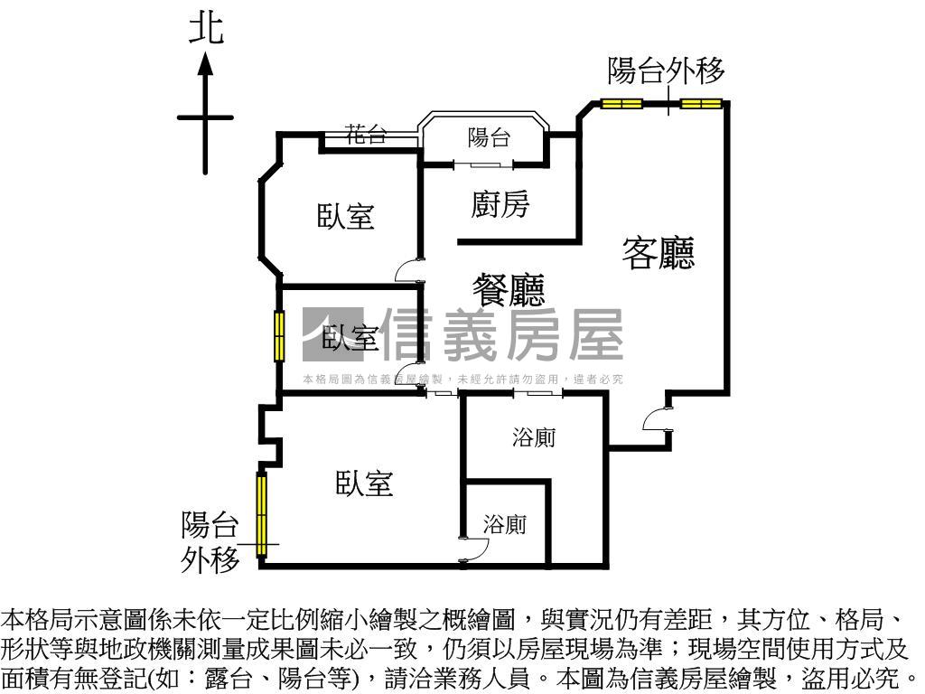 稀有釋出金銀雙星３房房屋室內格局與周邊環境