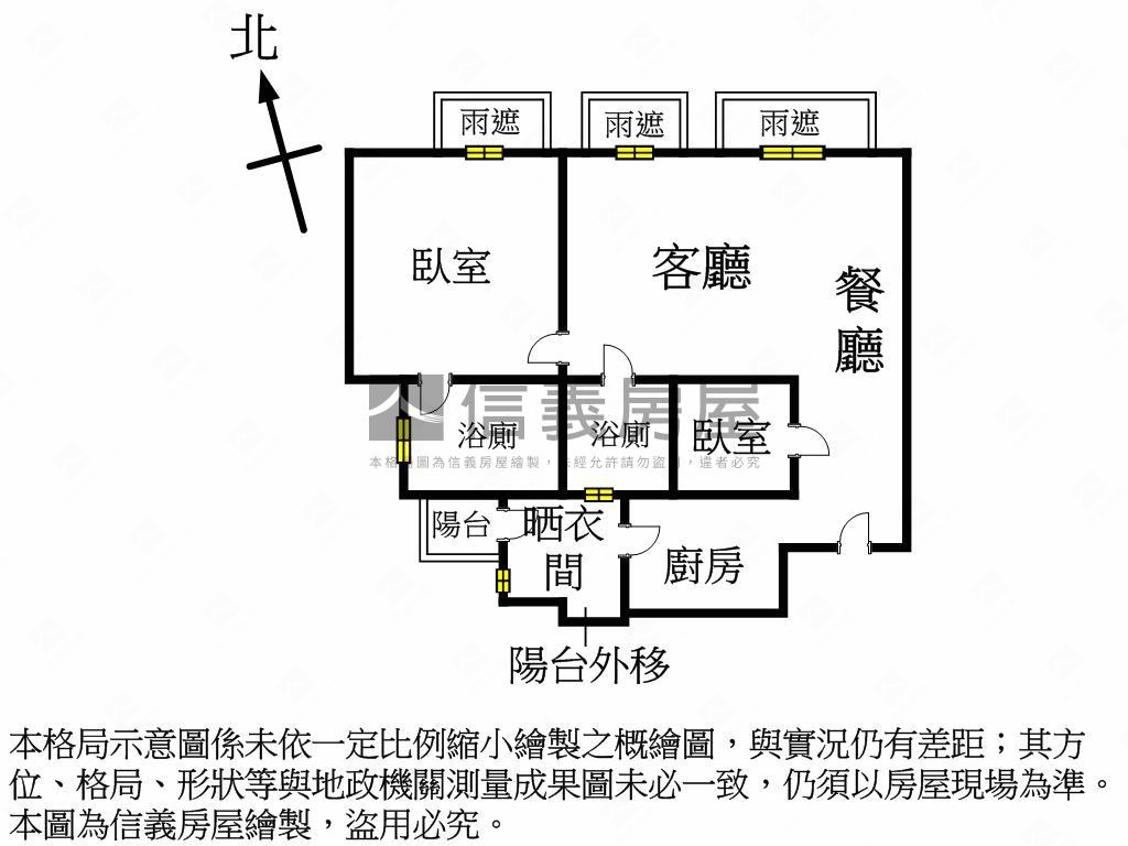 惠宇樂觀質感視野戶房屋室內格局與周邊環境