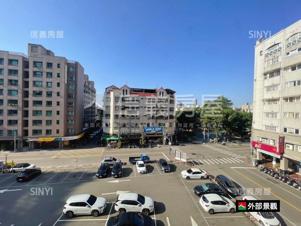 西屯電梯方正三房衛浴開窗房屋室內格局與周邊環境