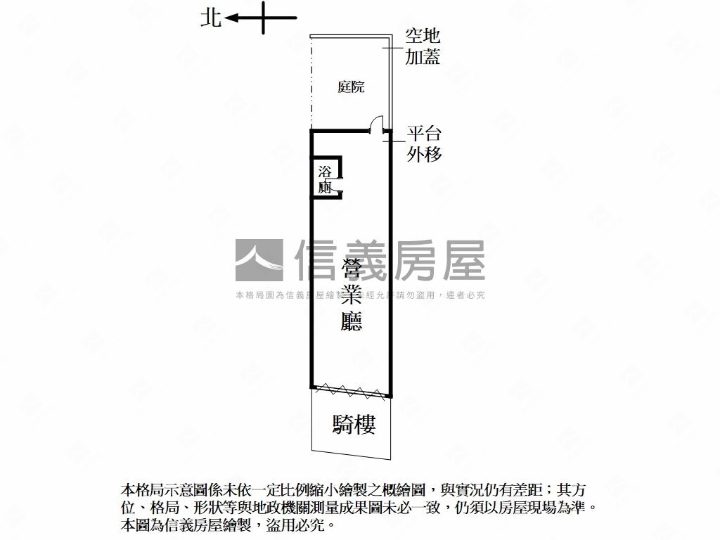 民權西捷運挑高店面房屋室內格局與周邊環境