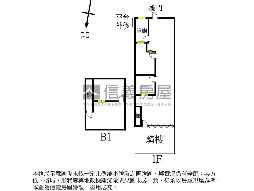 仁賢旺旺一樓房屋室內格局與周邊環境