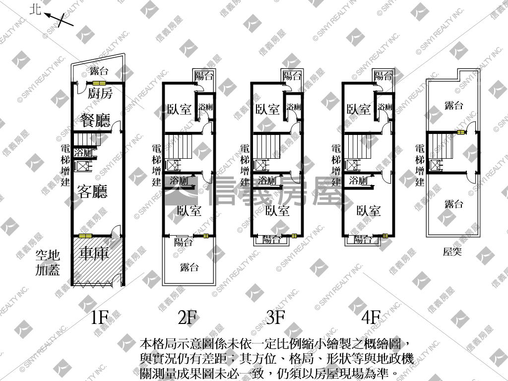 近南科全新質感電車別墅Ｅ房屋室內格局與周邊環境