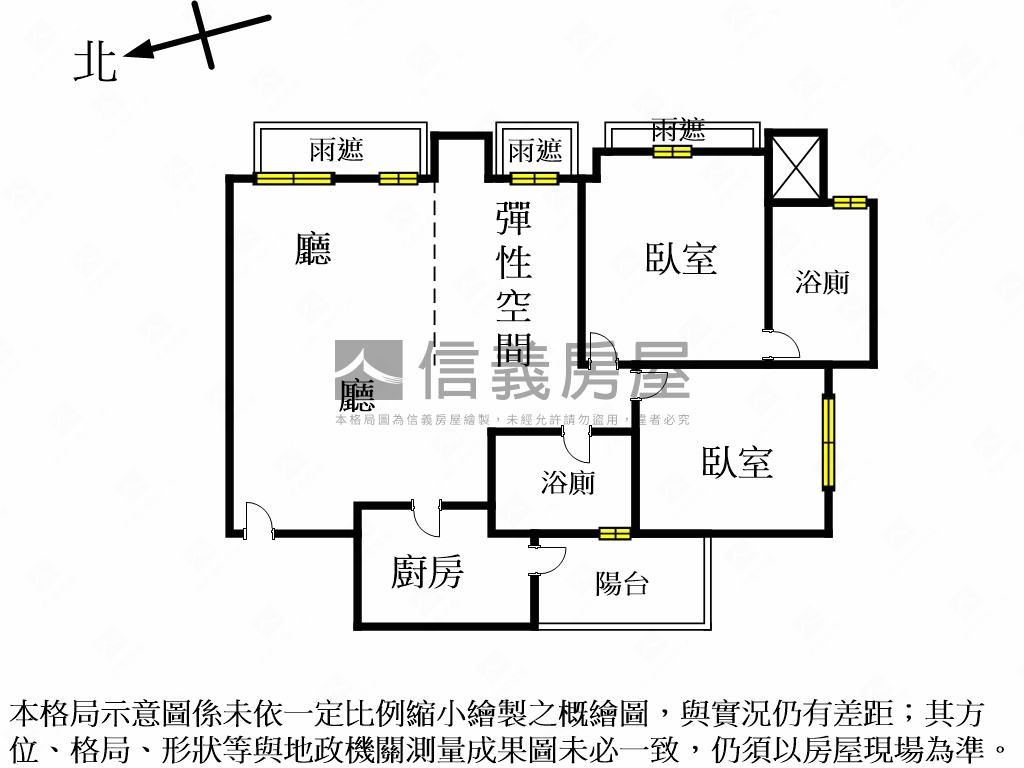 捷運Ａ９星空樹樹景沐光宅房屋室內格局與周邊環境