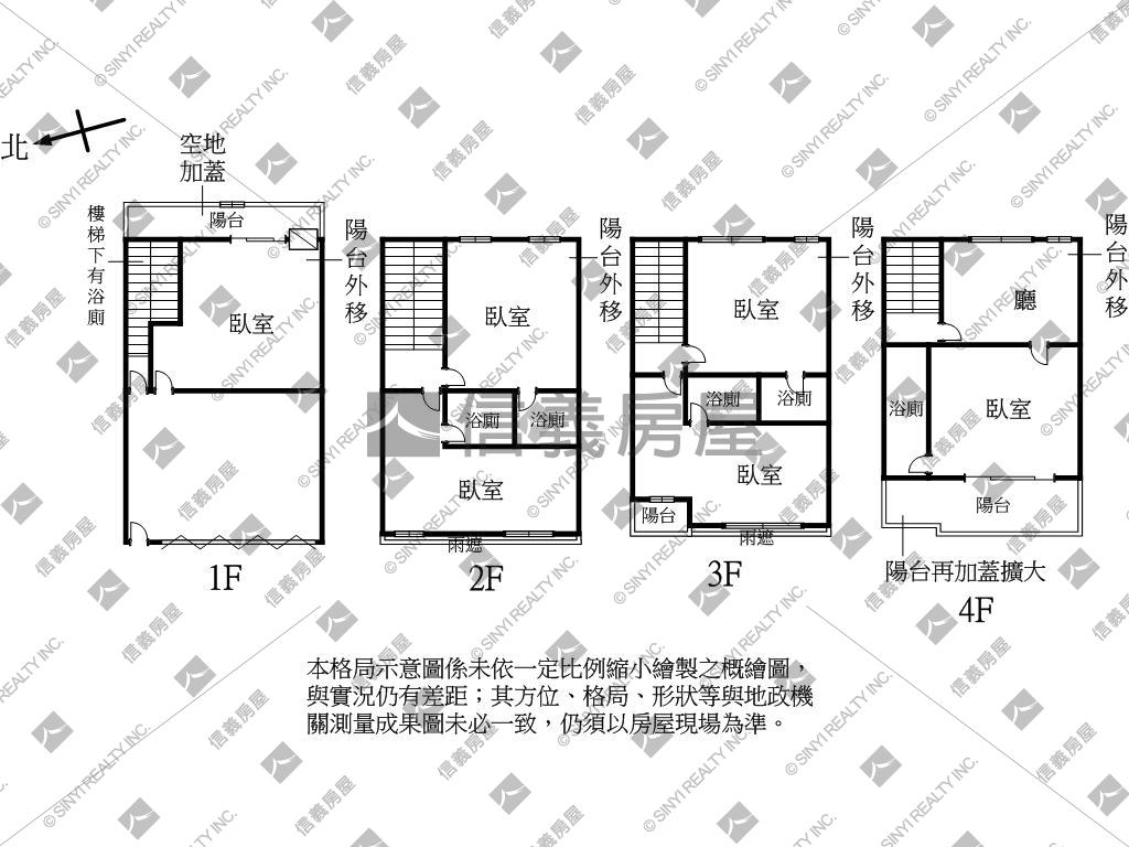 沙鹿｜社區型收租改套別墅房屋室內格局與周邊環境