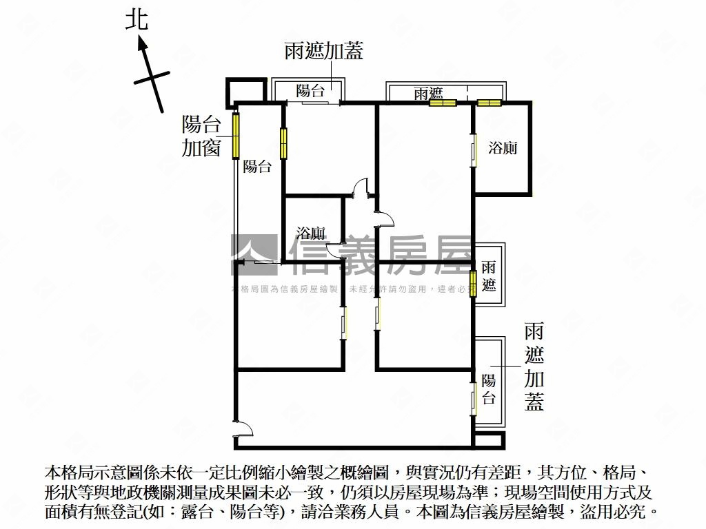 元利水紀元河景精裝戶房屋室內格局與周邊環境