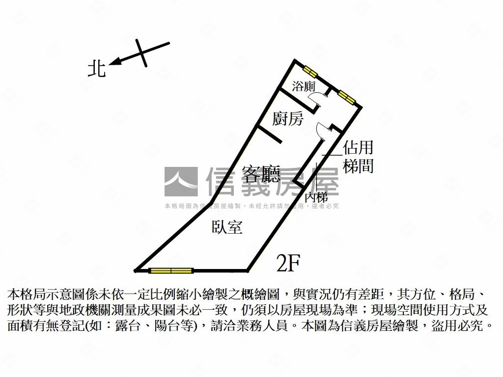 鎮前街美二樓房屋室內格局與周邊環境