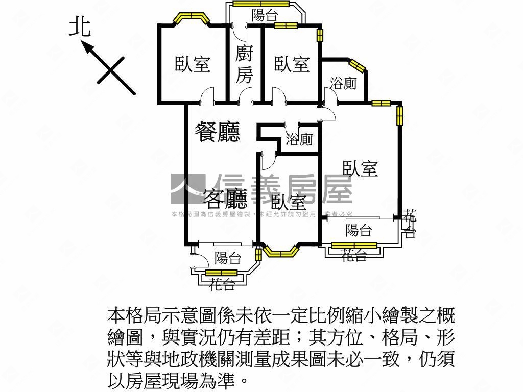 巴黎伯爵．四房車位房屋室內格局與周邊環境