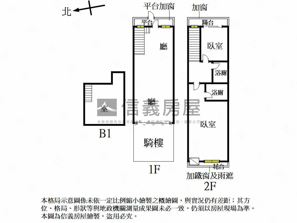 近美術館正２樓增值店住房屋室內格局與周邊環境