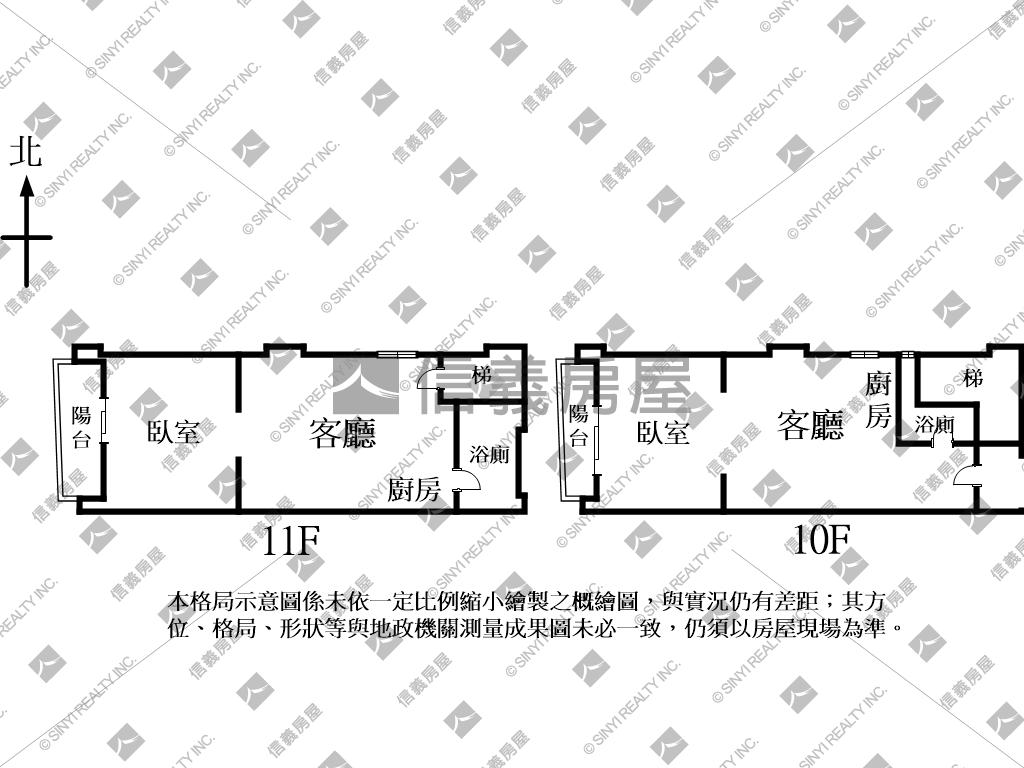 中山花博時尚香榭樓中樓房屋室內格局與周邊環境