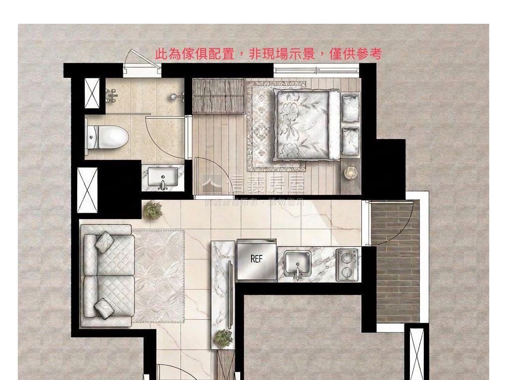 圓夢全新宅｛和邦羅斯芙｝房屋室內格局與周邊環境
