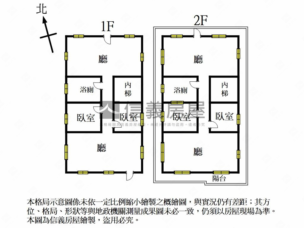 山青水秀．鄉村透天房屋室內格局與周邊環境