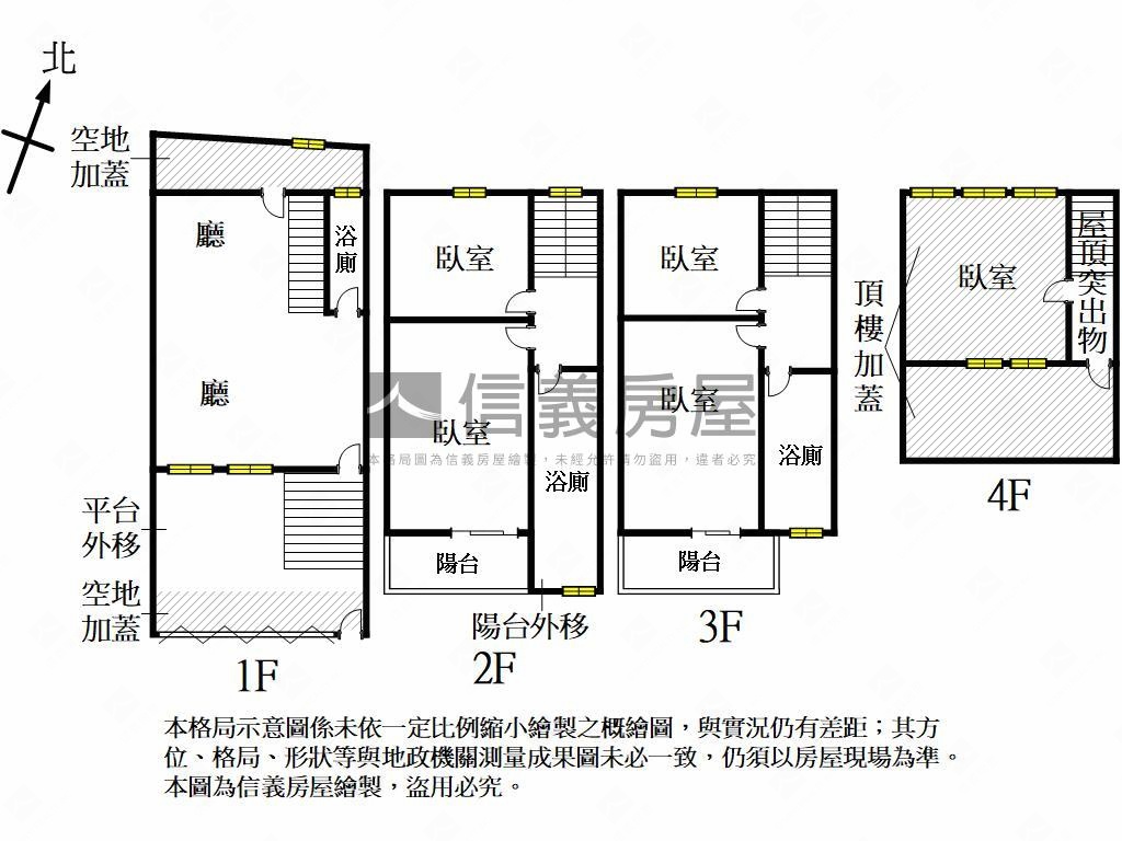 湖內正義屋況好透天厝房屋室內格局與周邊環境