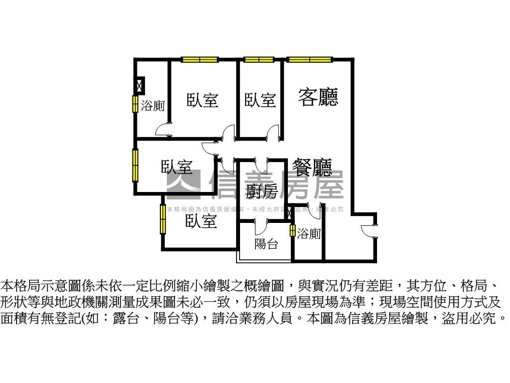 馥華之丘４房附雙車位房屋室內格局與周邊環境