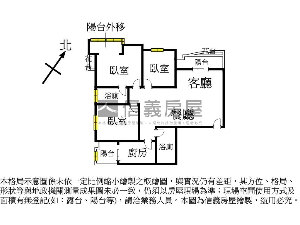 近未來體育園區大３房車位房屋室內格局與周邊環境