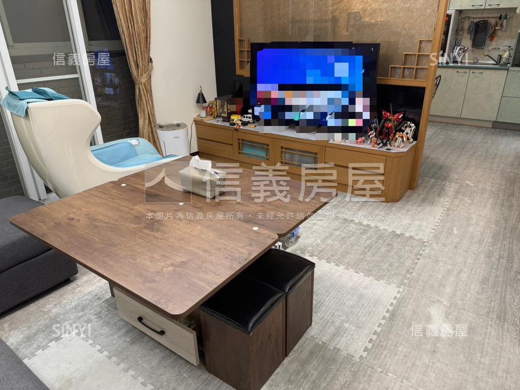 汐科美妝亮２房房屋室內格局與周邊環境