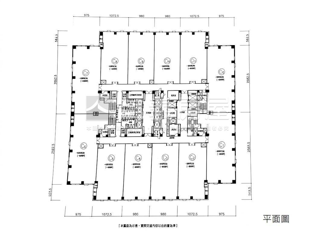 遠雄Ｕｔｏｗｎ．旗艦辦公房屋室內格局與周邊環境